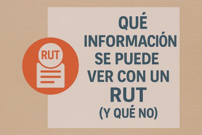 Cómo buscar datos básicos con un RUT en Chile