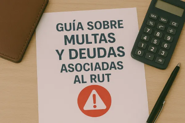 Guía sobre multas y deudas asociadas al RUT