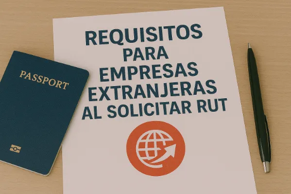 Requisitos para empresas extranjeras al solicitar RUT