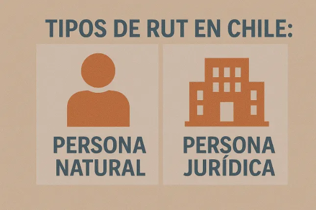 Tipos de RUT en Chile: persona natural y jurídica
