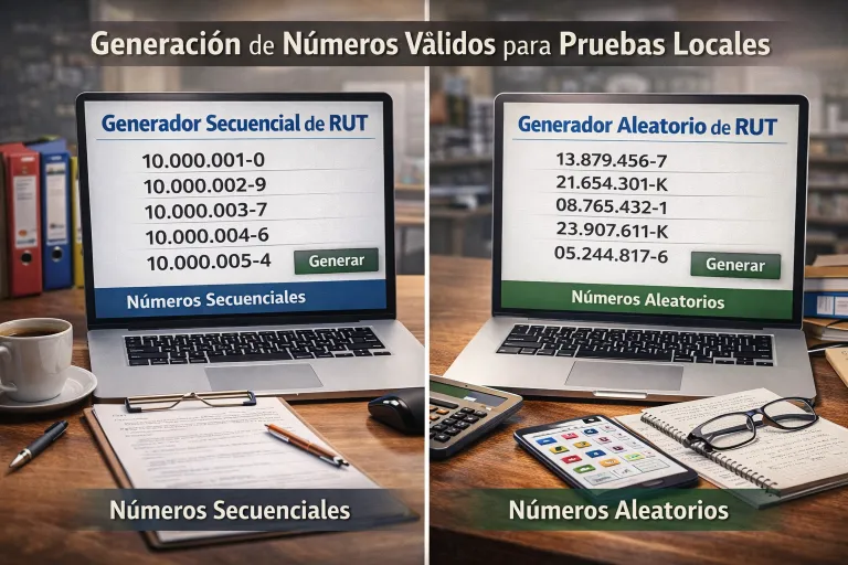 Generadores en Chile y variaciones válidas